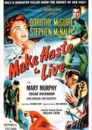 Ο Λακκοσ Των Κολασμενων / Make Haste to Live (1954)