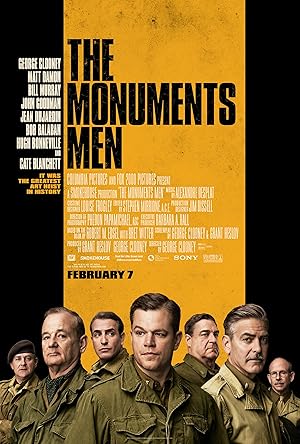 Μνημείων άνδρες / The Monuments Men (2014)