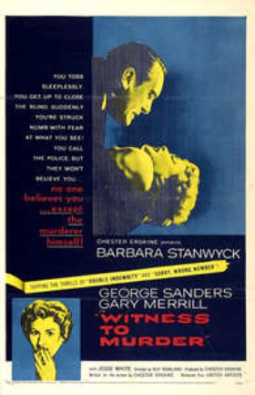 Witness to Murder (1954)