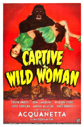 Η Γυναικα-Γοριλασ / Captive Wild Woman (1943)