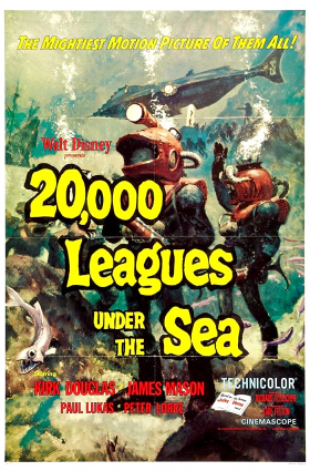 20.000 Λεύγες Κάτω από τη Θάλασσα / 20,000 Leagues Under the Sea (1954)